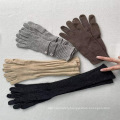 Cashmere Knitted Split Finger Gloves